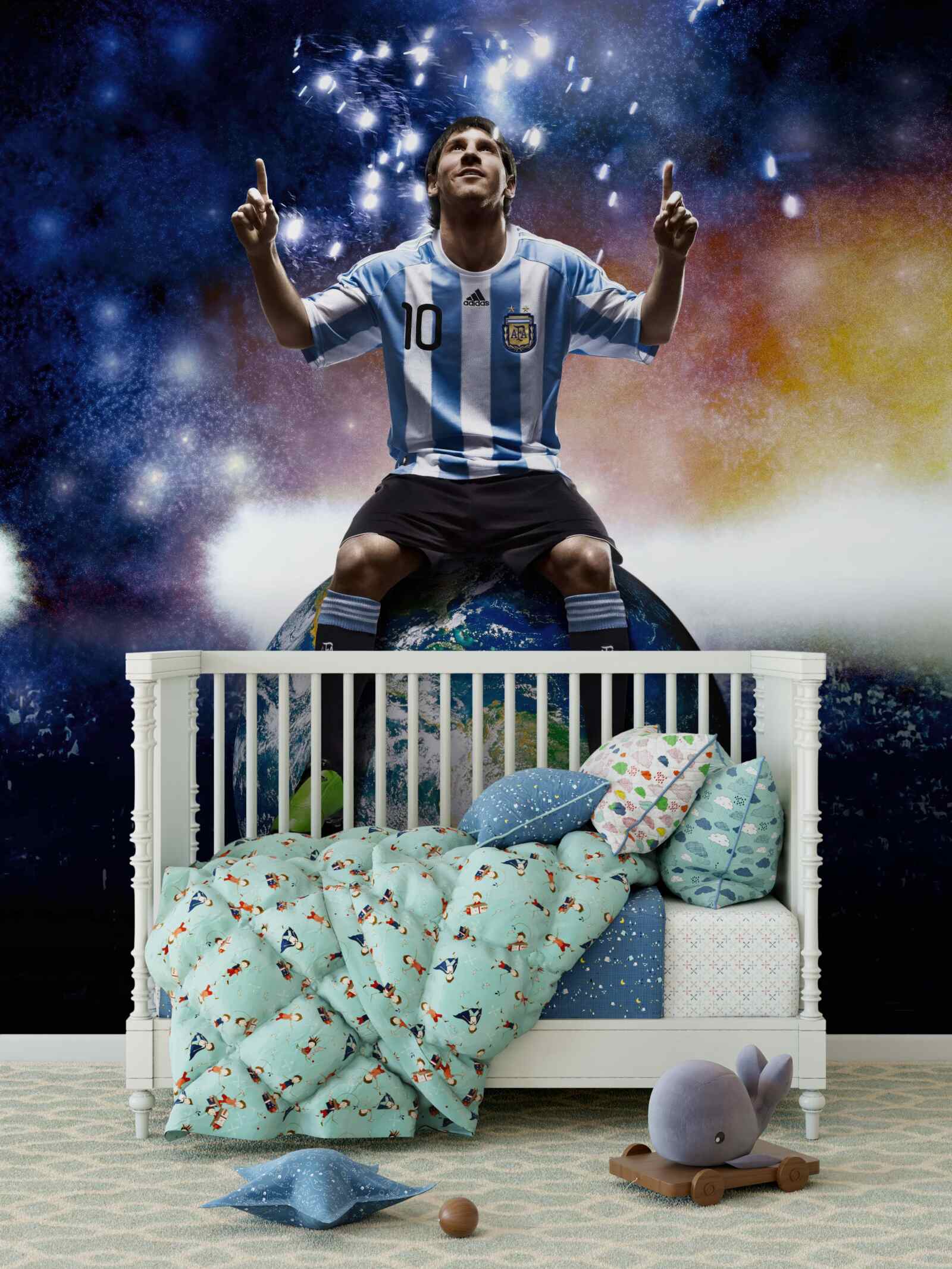 Fototapeta messi na ziemi