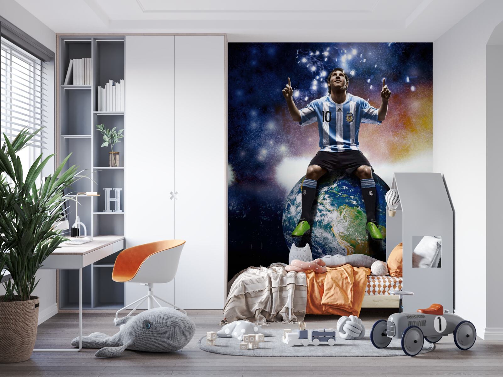 Fototapeta messi na ziemi