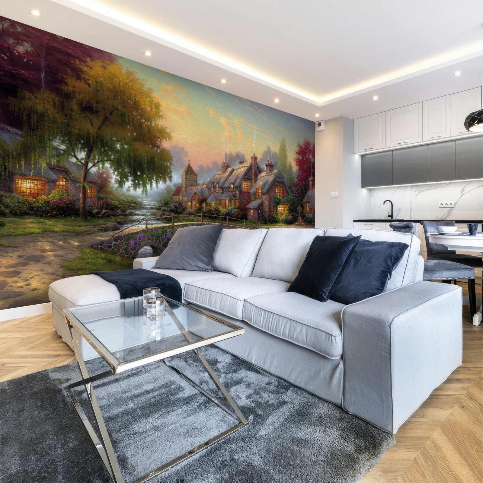 Fototapeta krajobraz wiejski