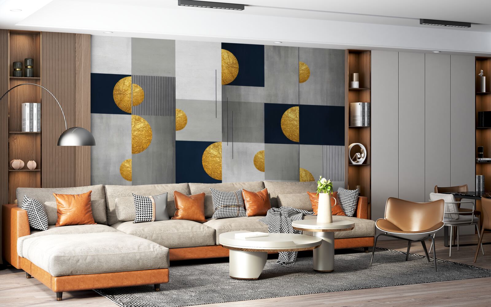 Fototapeta tło w abstrakcyjnym stylu