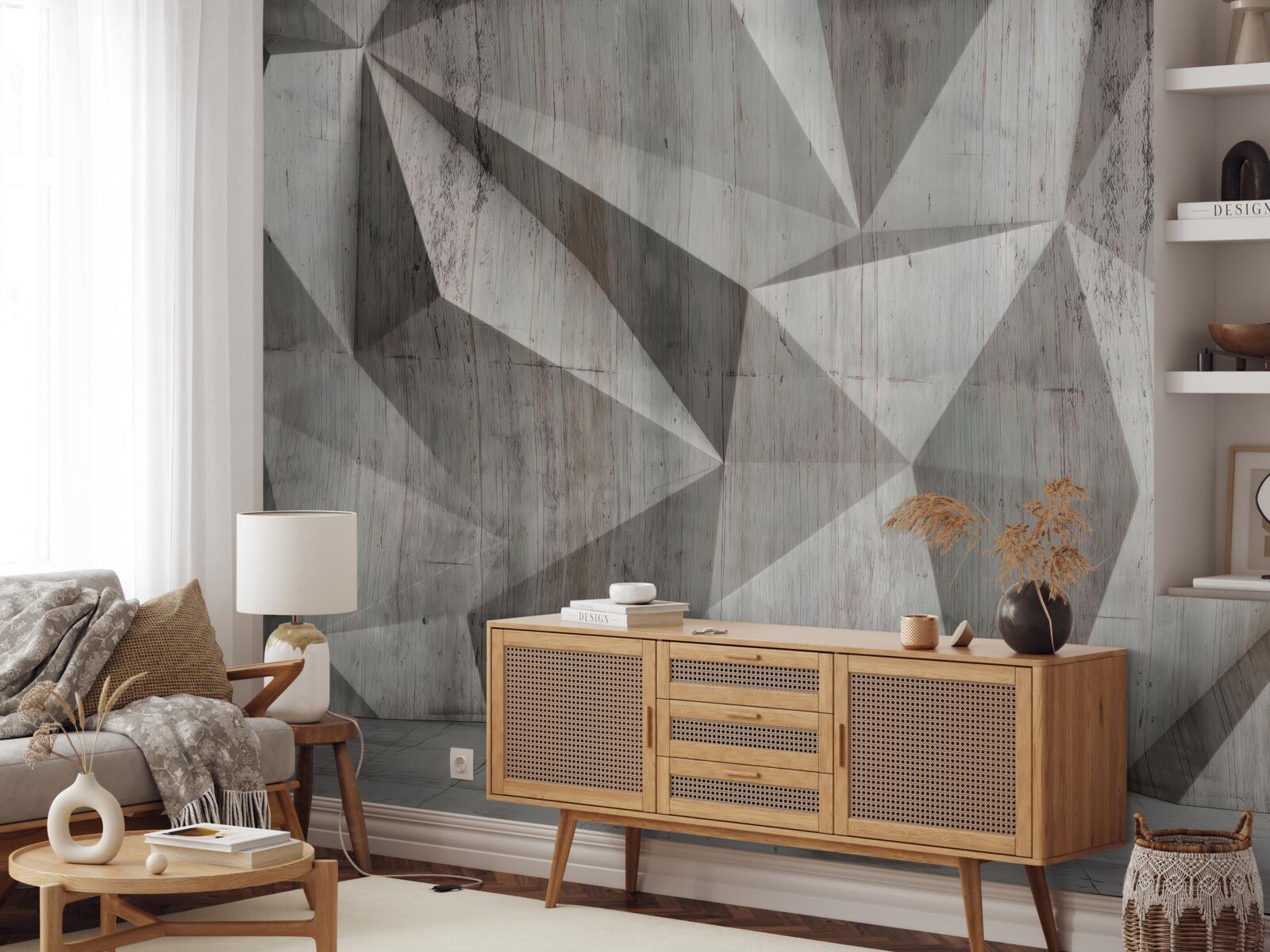 Fototapeta powierzchnia o wypukłych kształtach geometrycznych