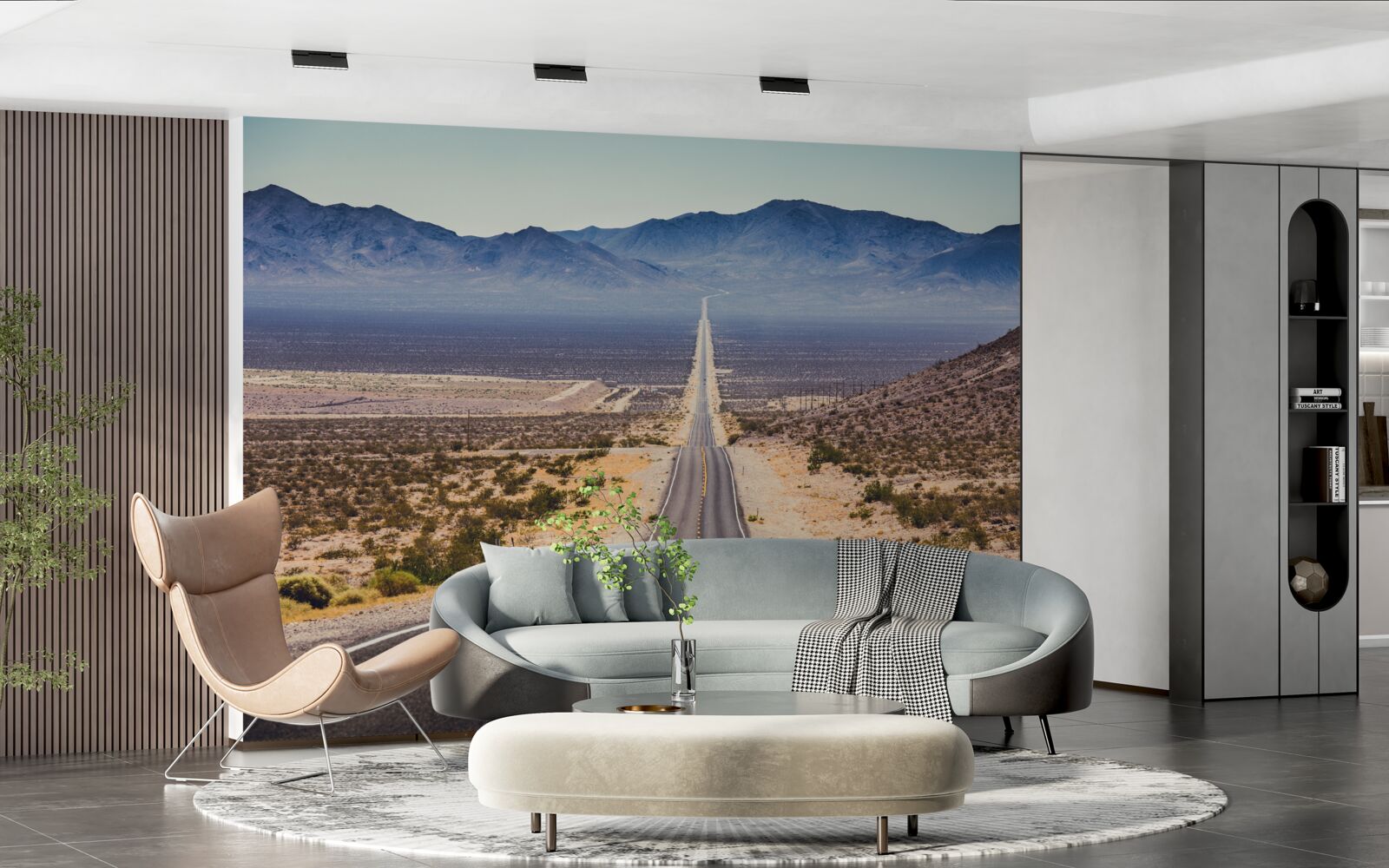 Fototapeta droga prowadząca do wieczności