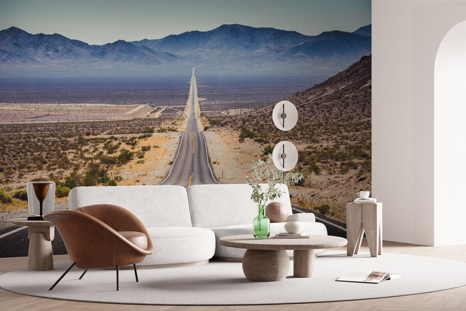 Fototapeta droga prowadząca do wieczności