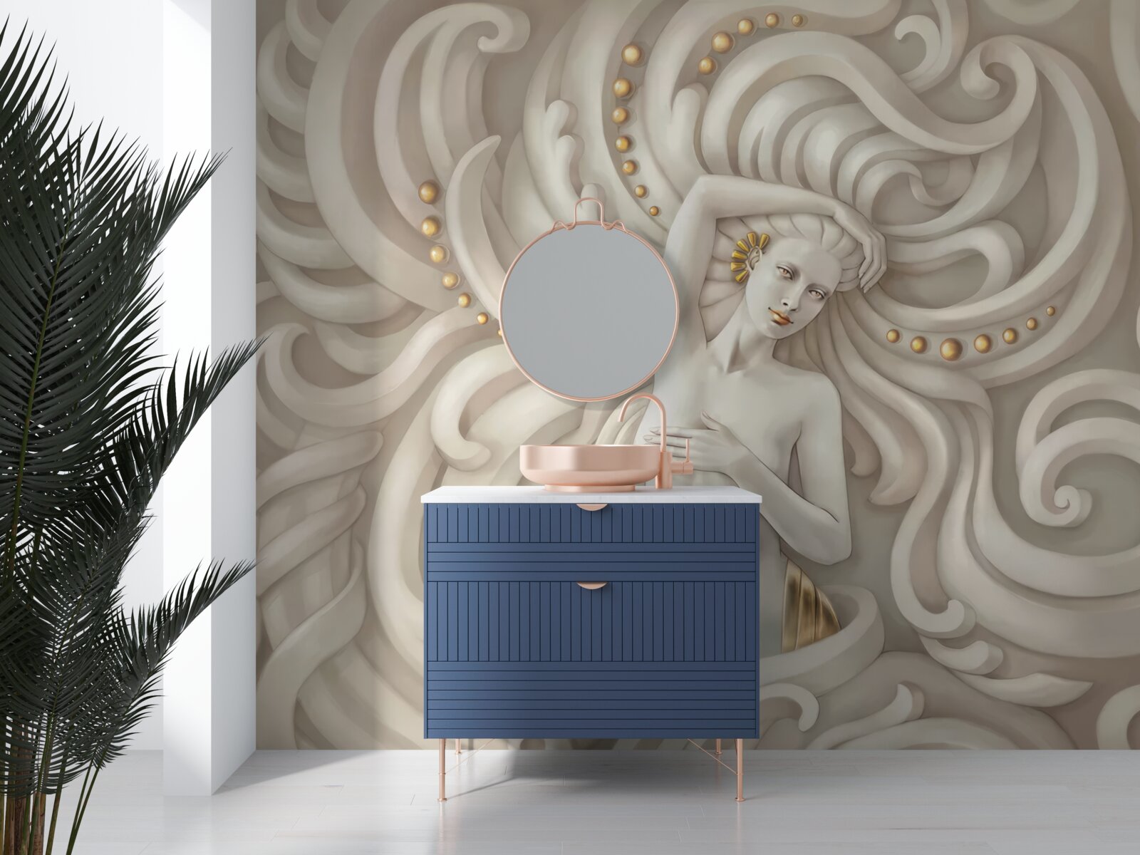 Fototapeta naga dziewczyna o jasnej skórze