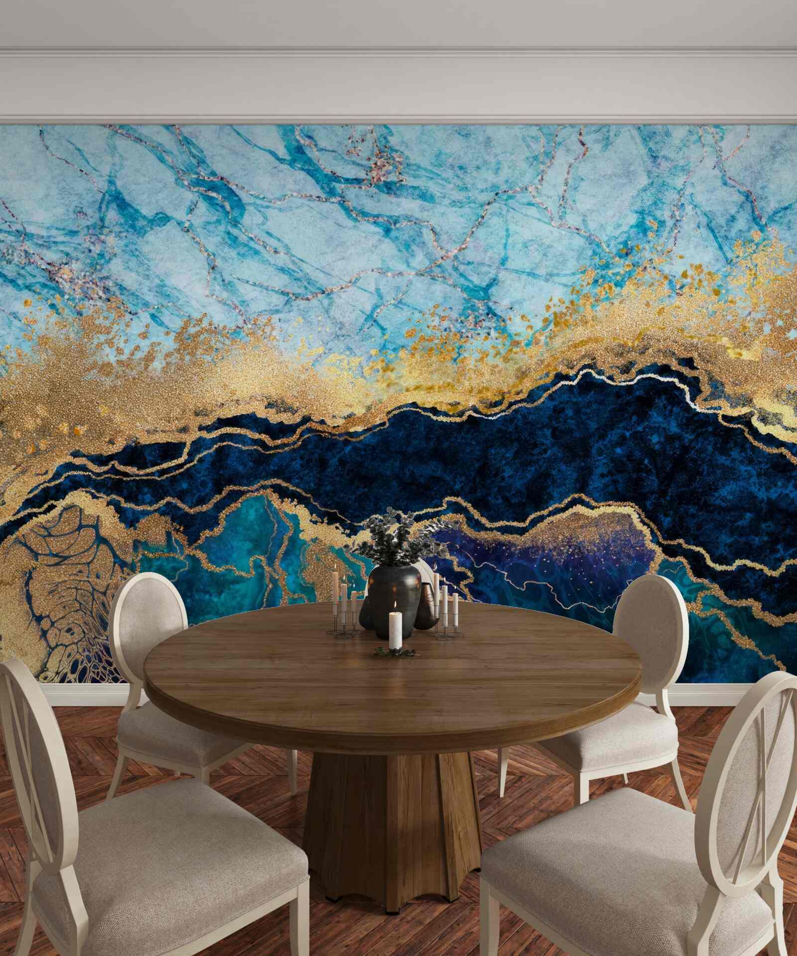 Fototapeta tło z marmurowymi wzorami w jasnych kolorach