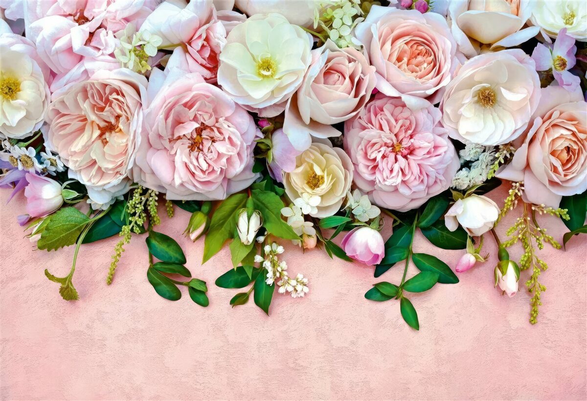 Fototapeta lekkie i delikatne róże