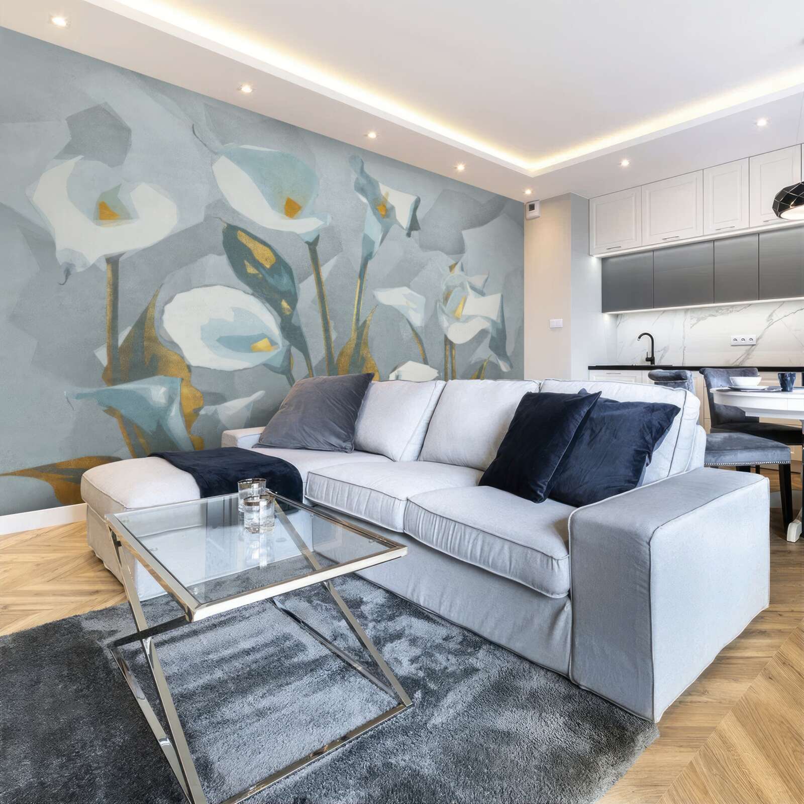 Fototapeta kał jest biały