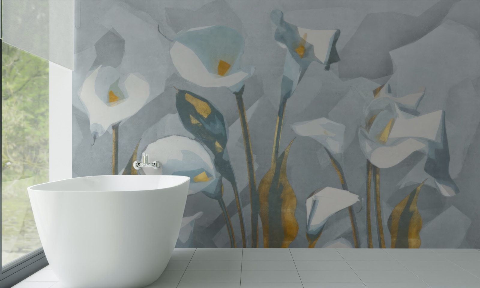 Fototapeta kał jest biały