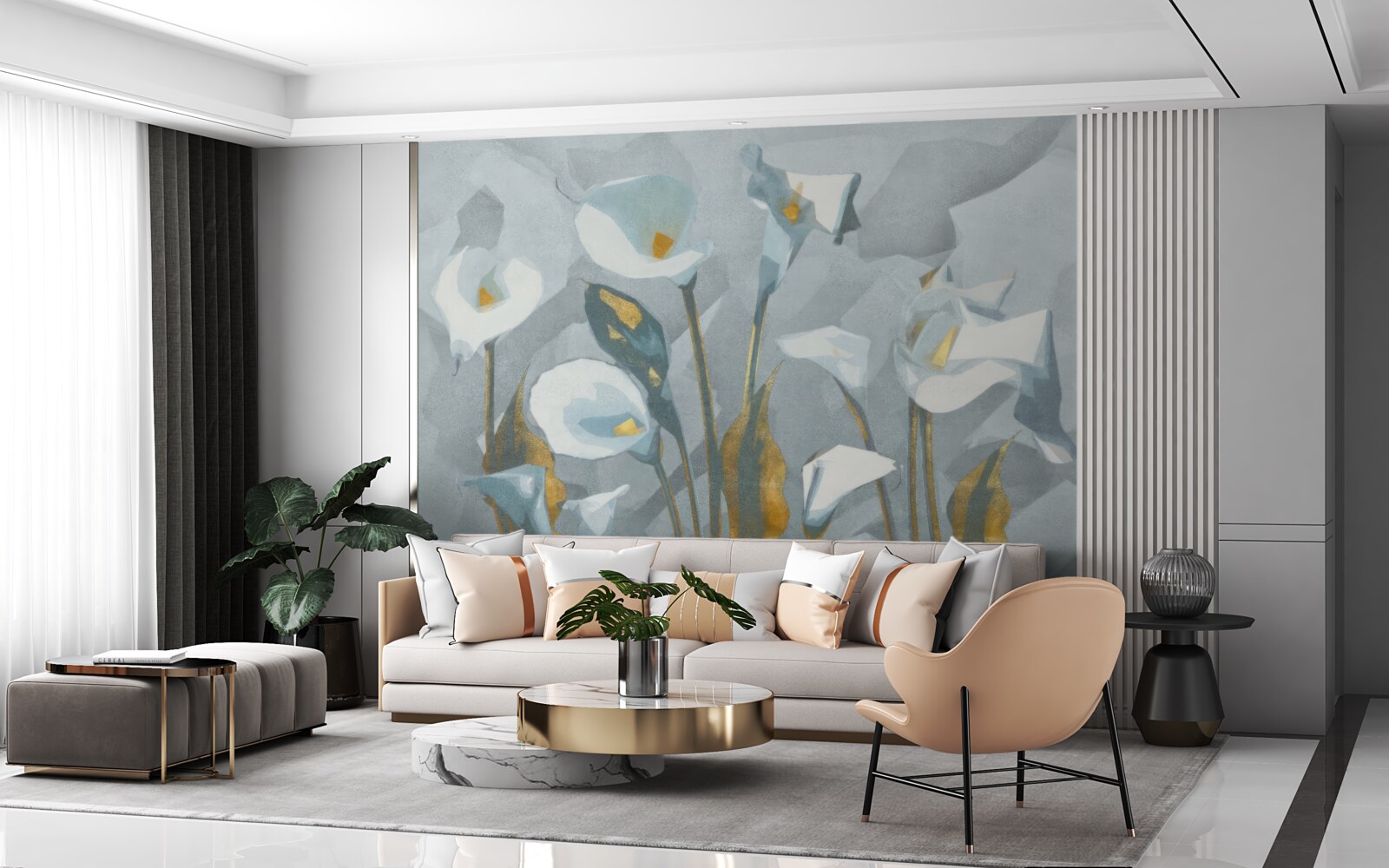 Fototapeta kał jest biały