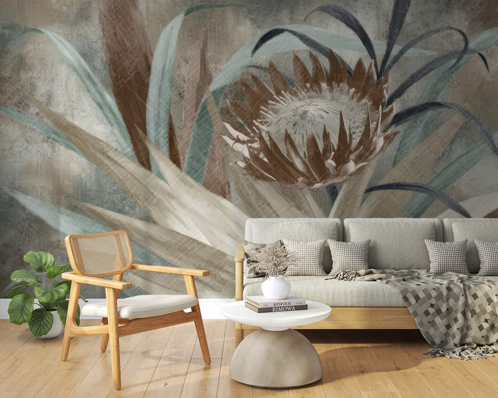 Fototapeta duży i niezwykły kwiat