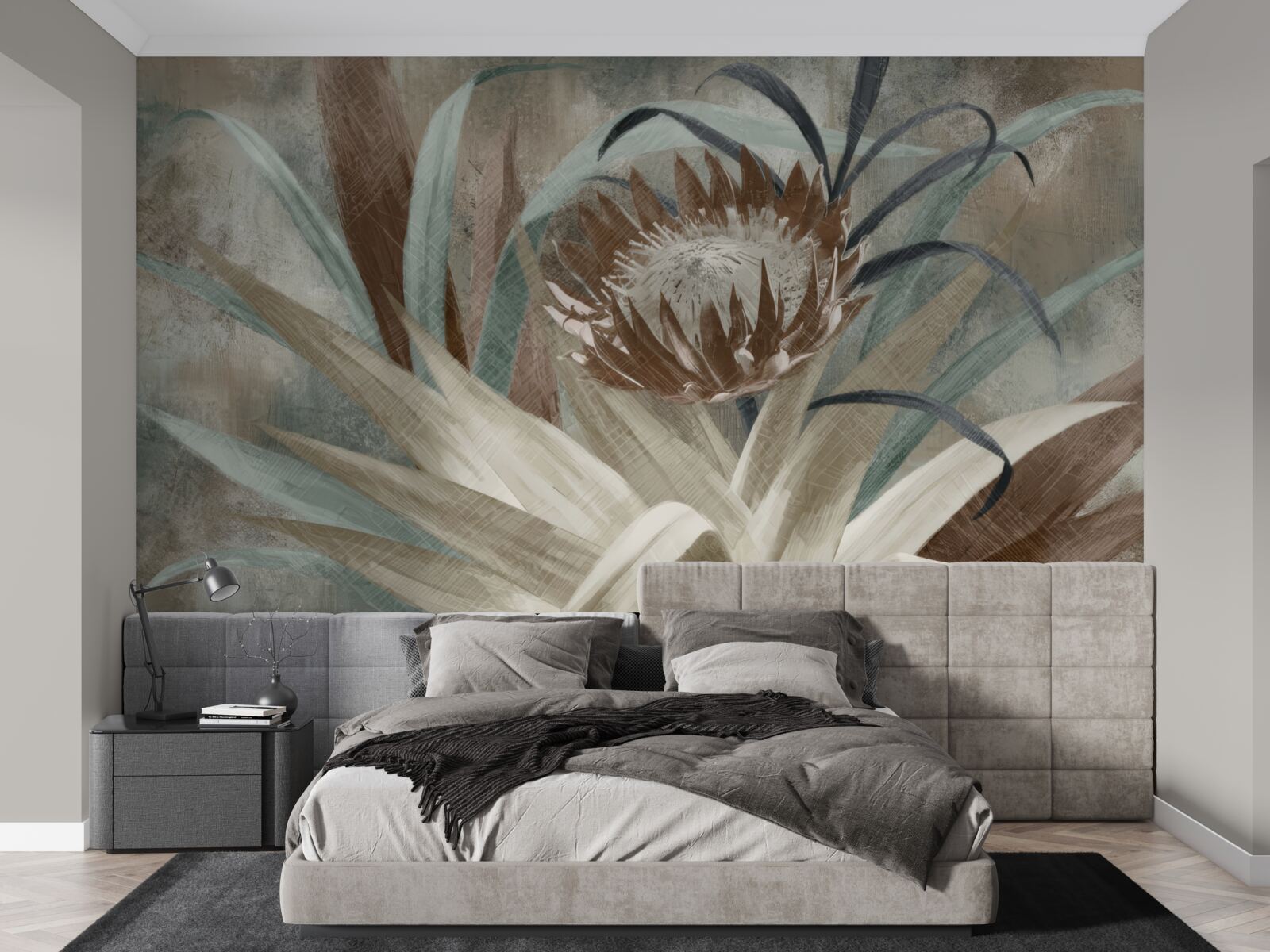 Fototapeta duży i niezwykły kwiat