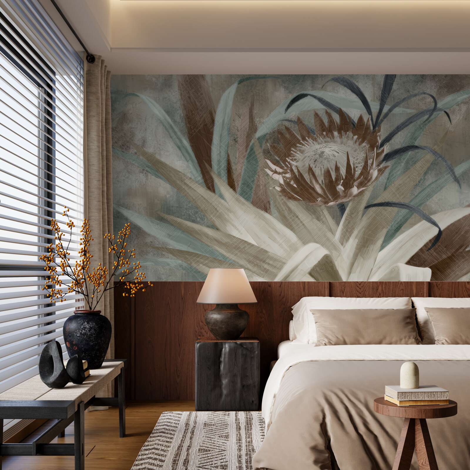 Fototapeta duży i niezwykły kwiat