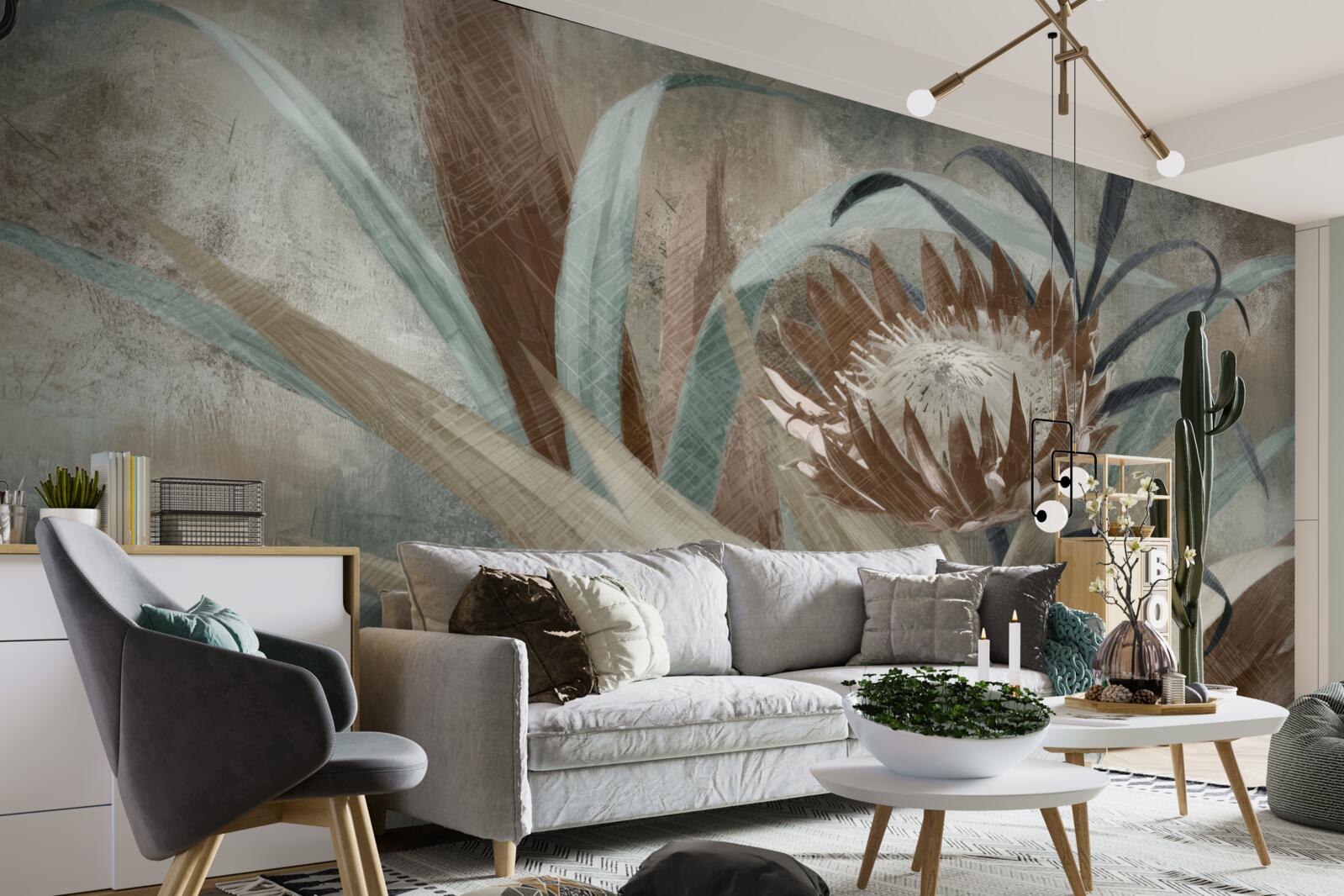 Fototapeta duży i niezwykły kwiat