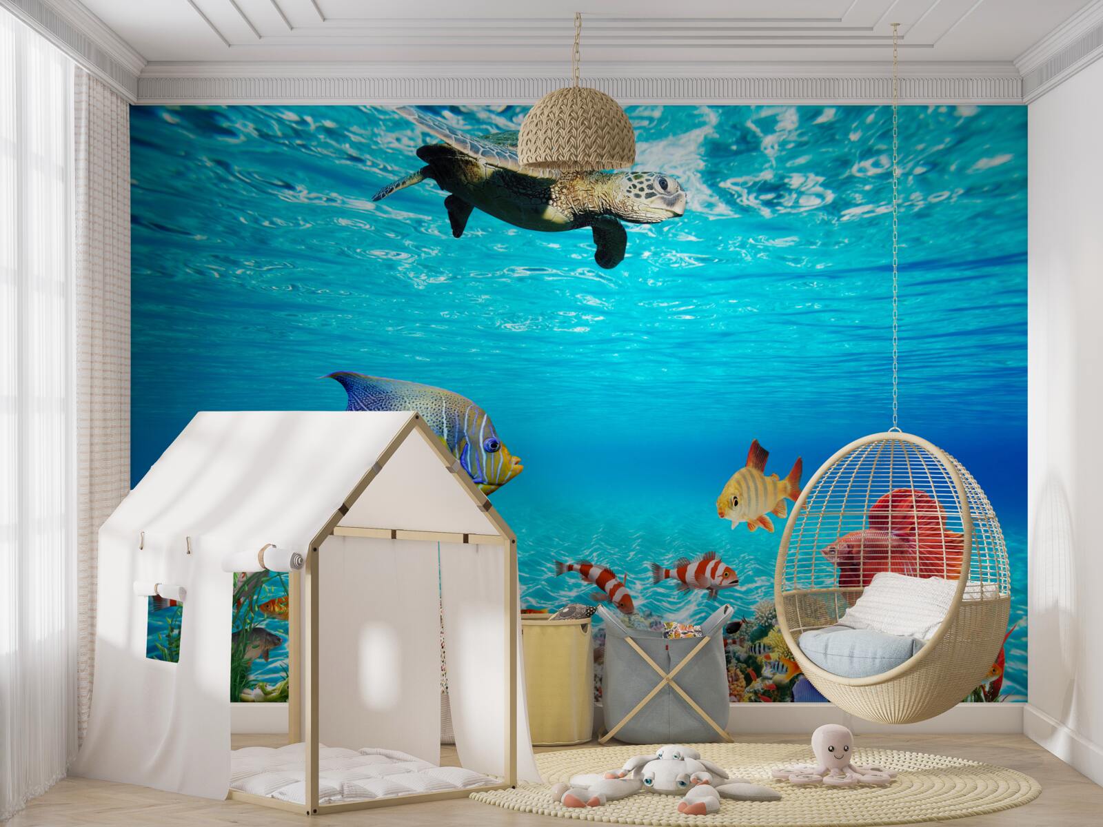 Fototapeta morscy mieszkańcy głębin oceanu