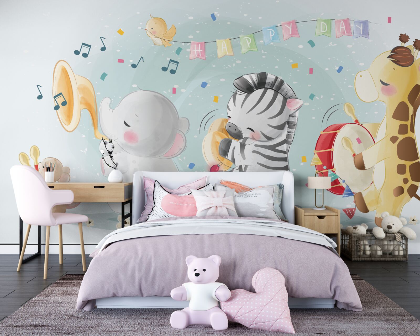 Fototapeta grupa młodych wykonawców