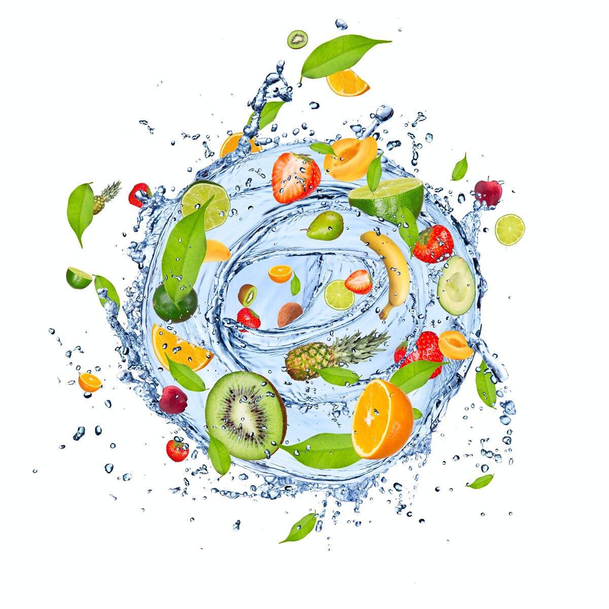 Fototapeta mieszanka świeżych owoców