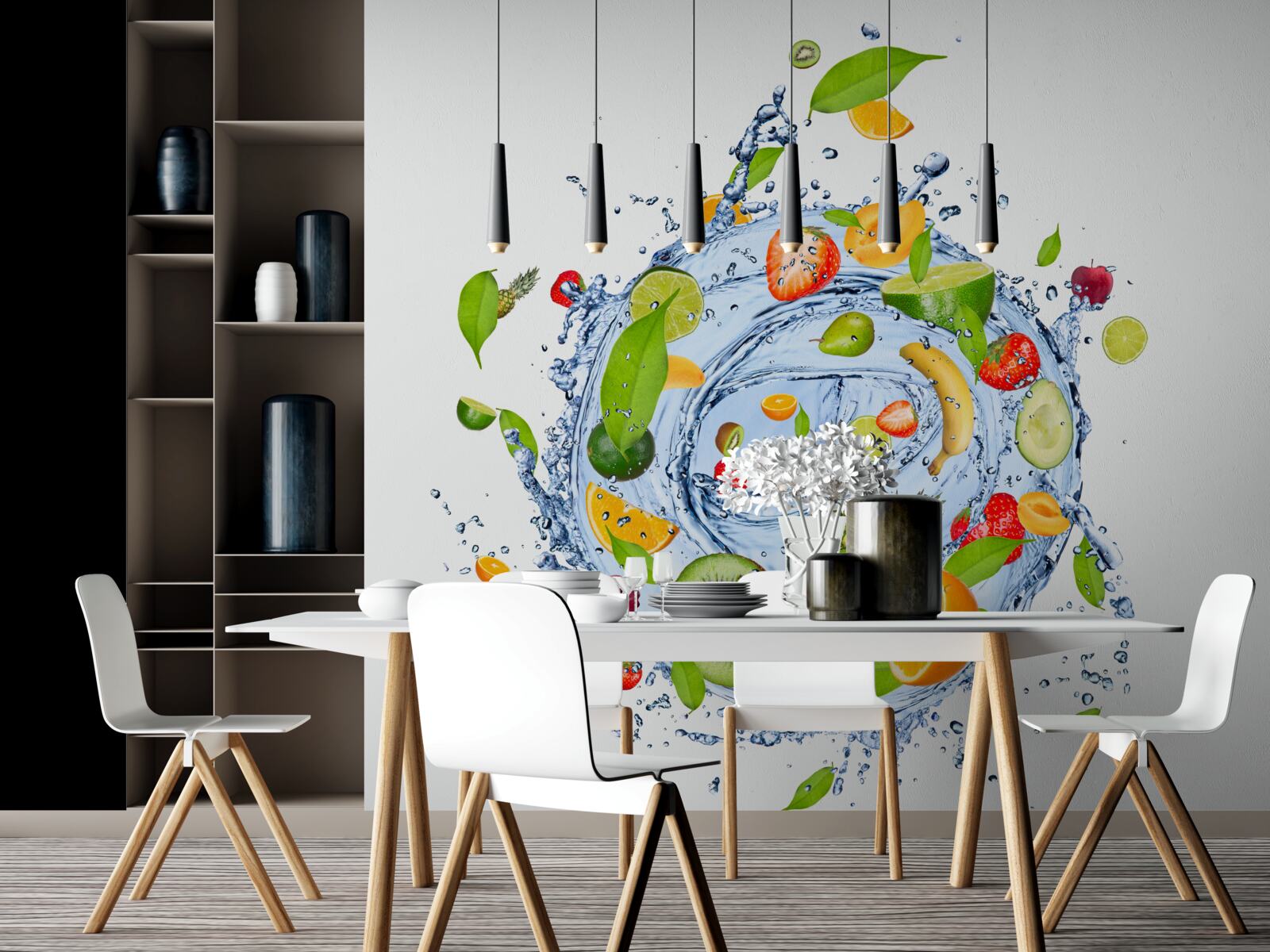 Fototapeta mieszanka świeżych owoców