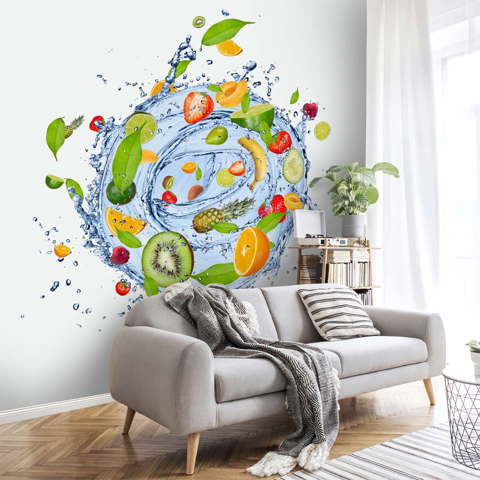 Fototapeta mieszanka świeżych owoców