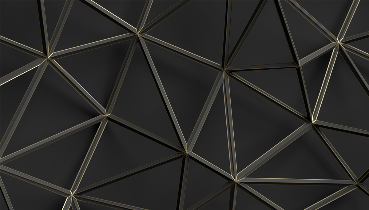 Fototapeta witraż wykonany z czarnego szkła