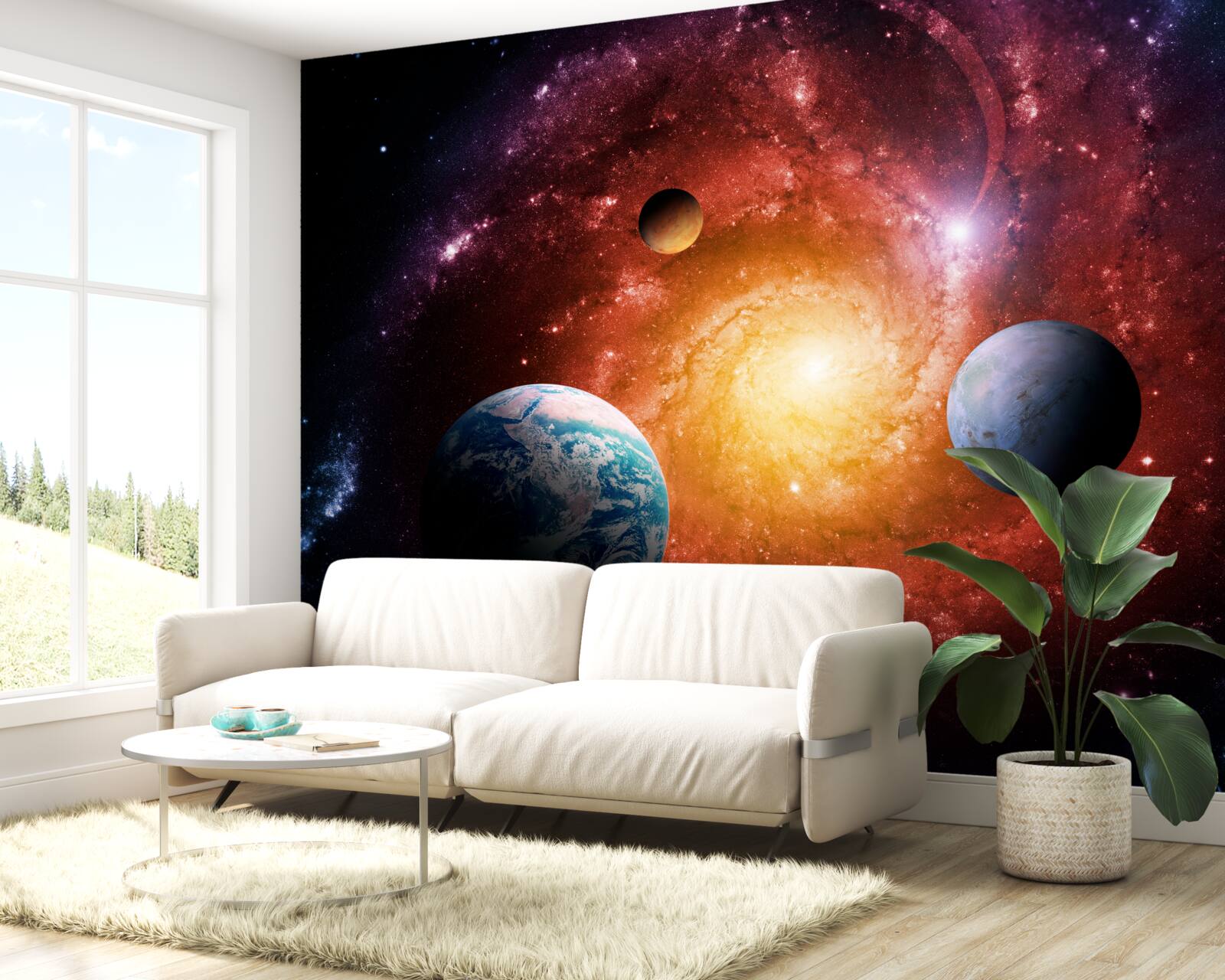 Fototapeta nieograniczone przestrzenie wszechświata