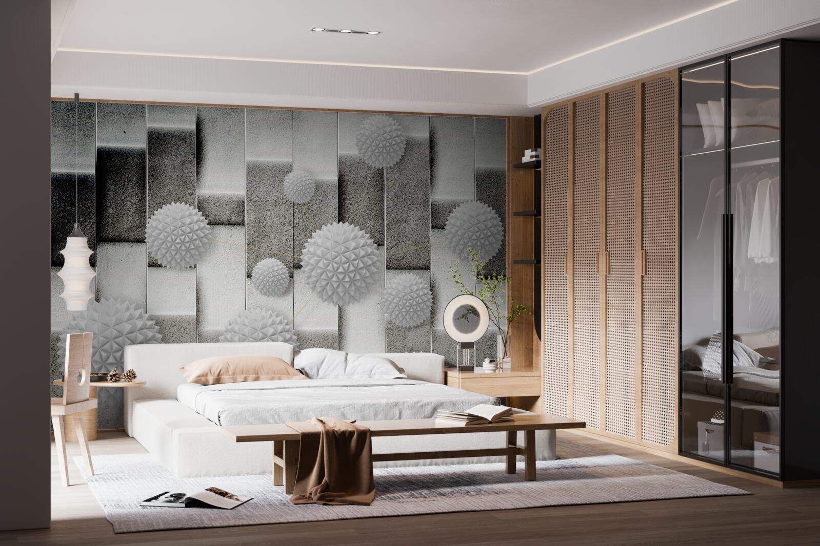 Fototapeta geometria i spiczaste kształty