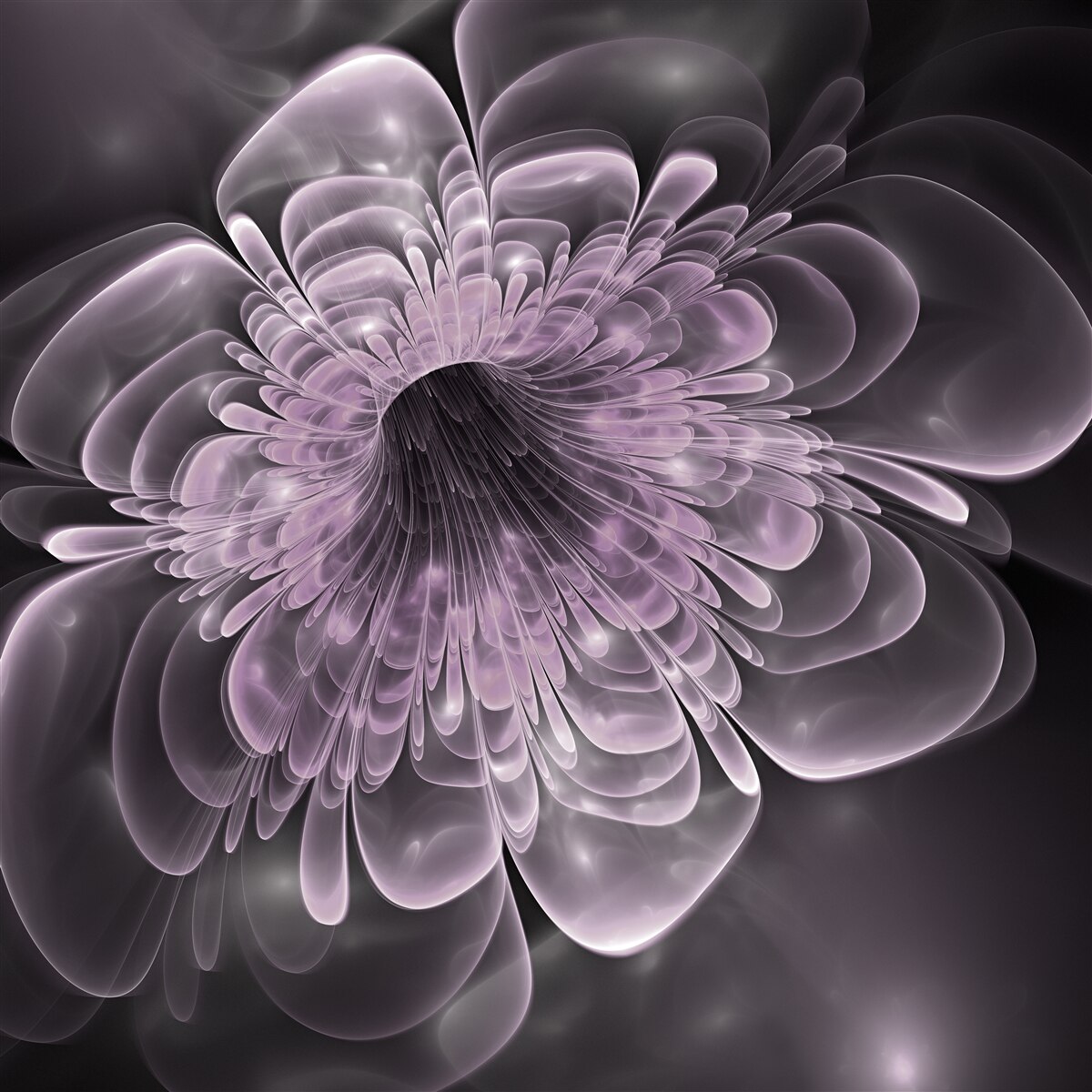 Fototapeta kryształowy pączek kwiatowy