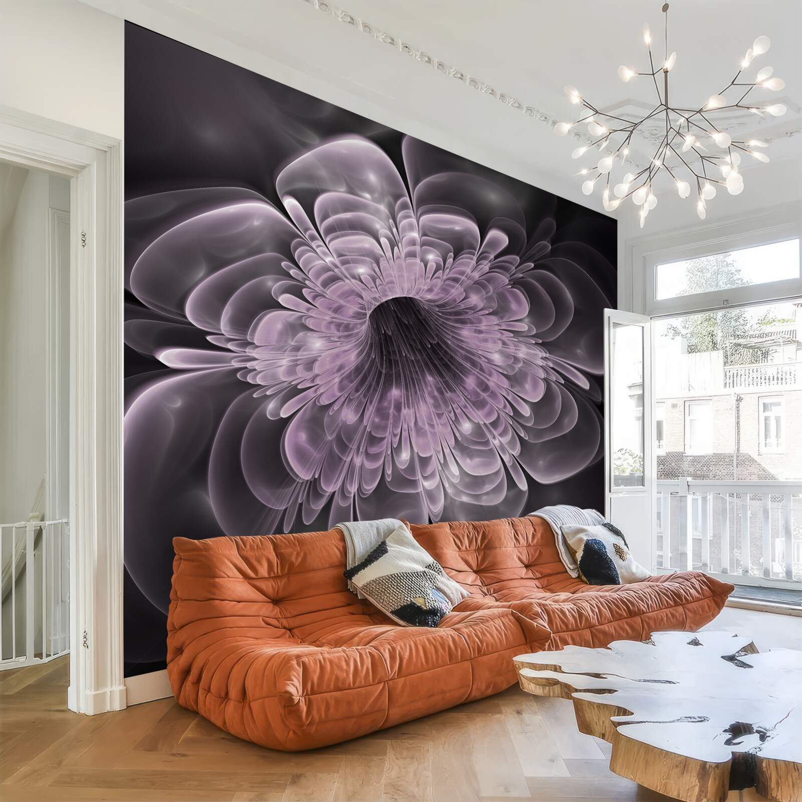 Fototapeta kryształowy pączek kwiatowy