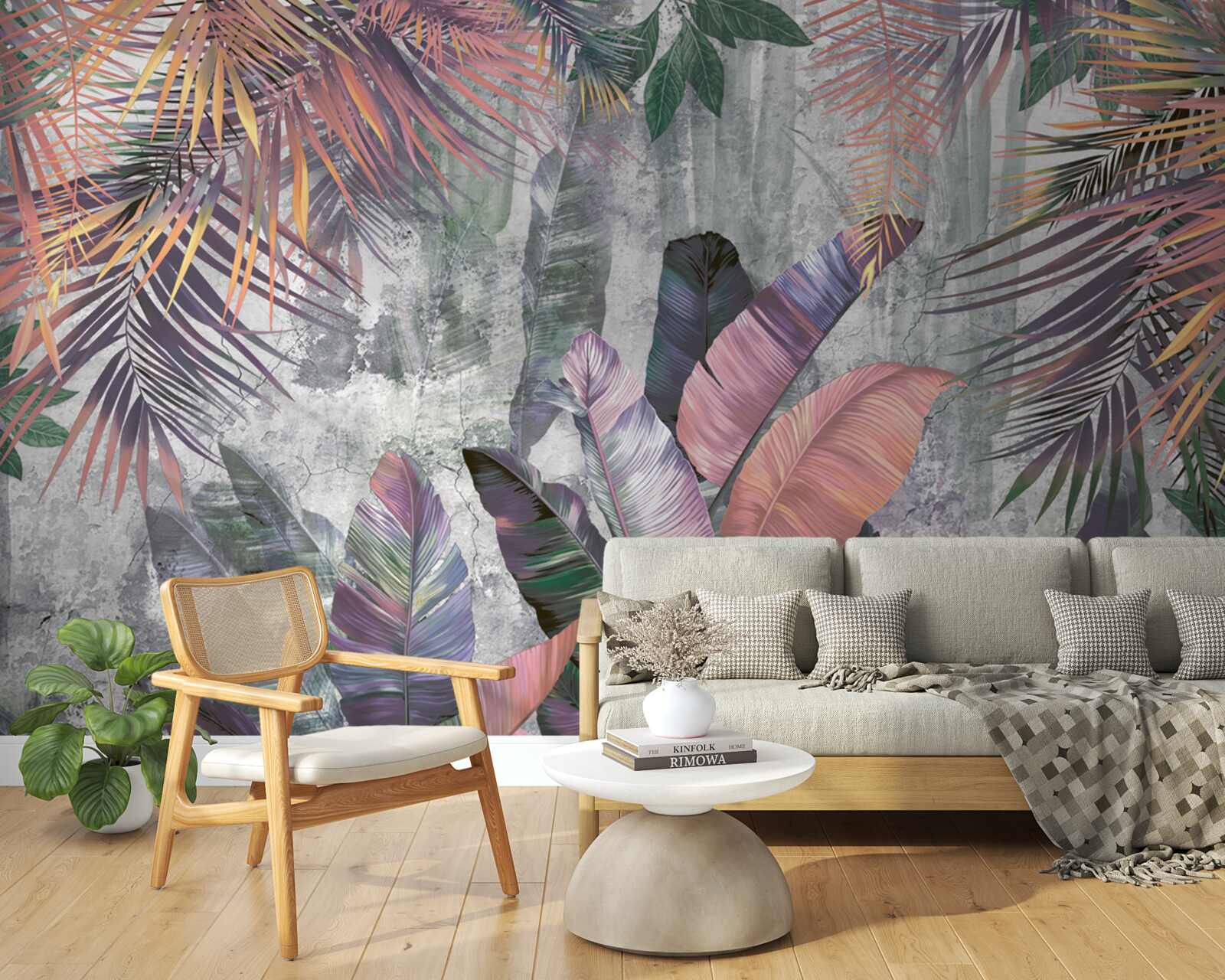 Fototapeta bujne tropiki podczas ulewy