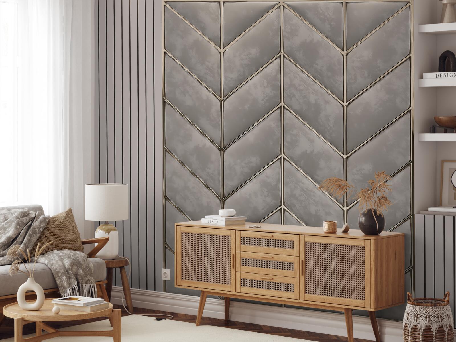 Fototapeta szaro-złota konsystencja