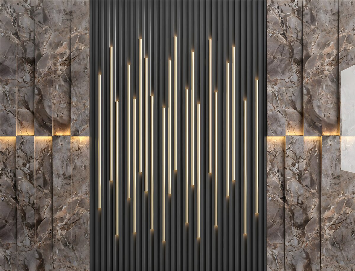 Fototapeta dekoracyjna transmisja dźwięku metodą surround