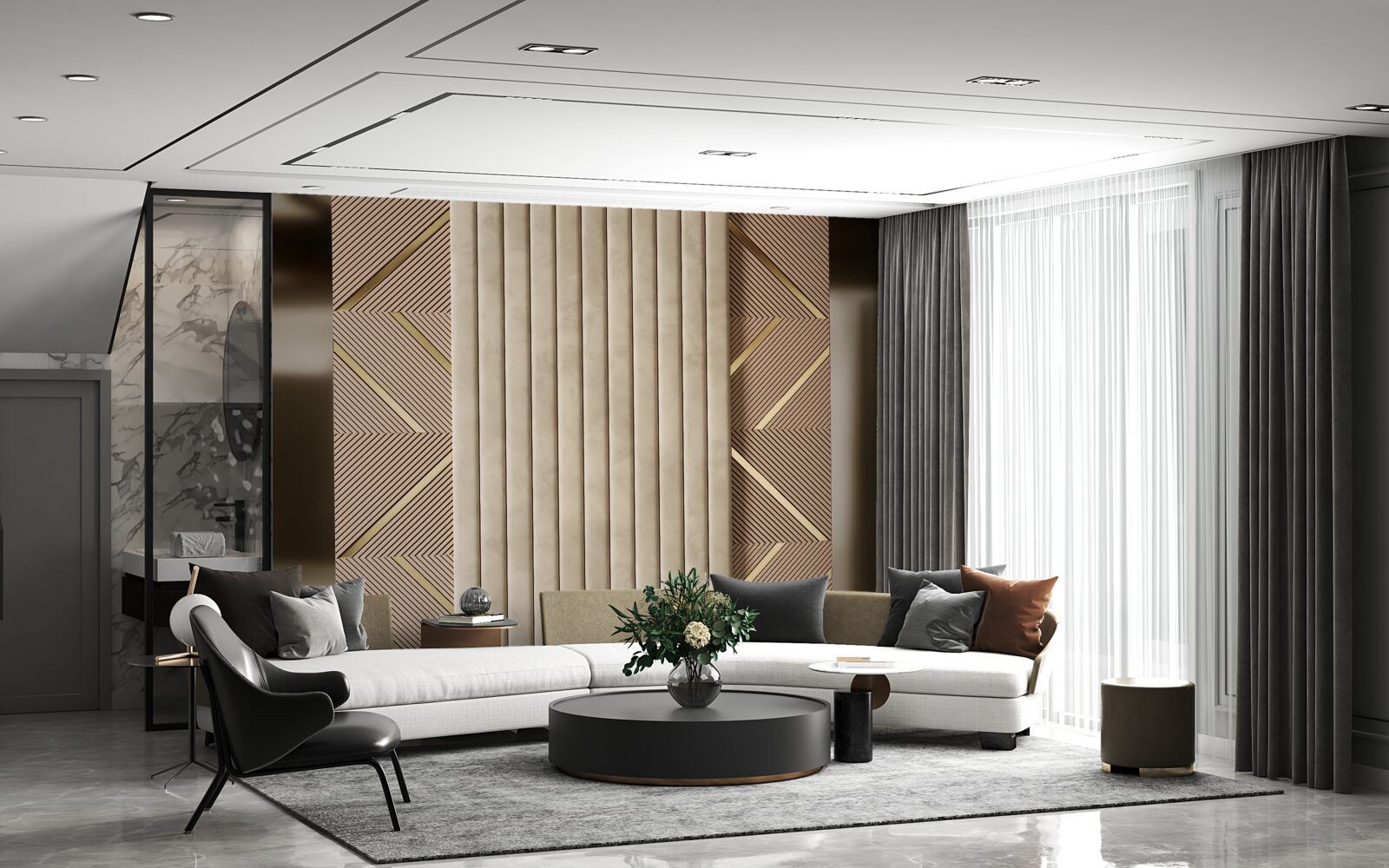 Fototapeta geometryczne abstrakcje wzorów