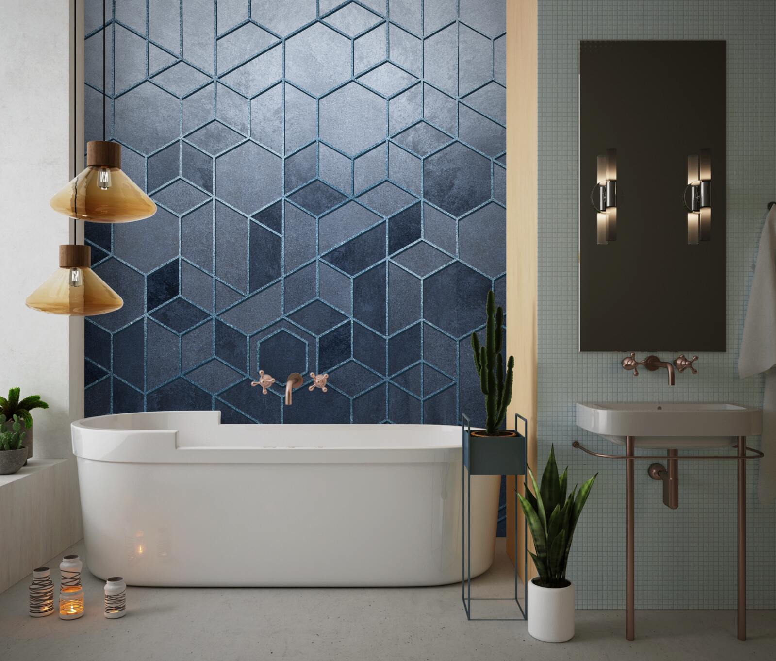 Fototapeta geometria wykwintnego szarego marmuru