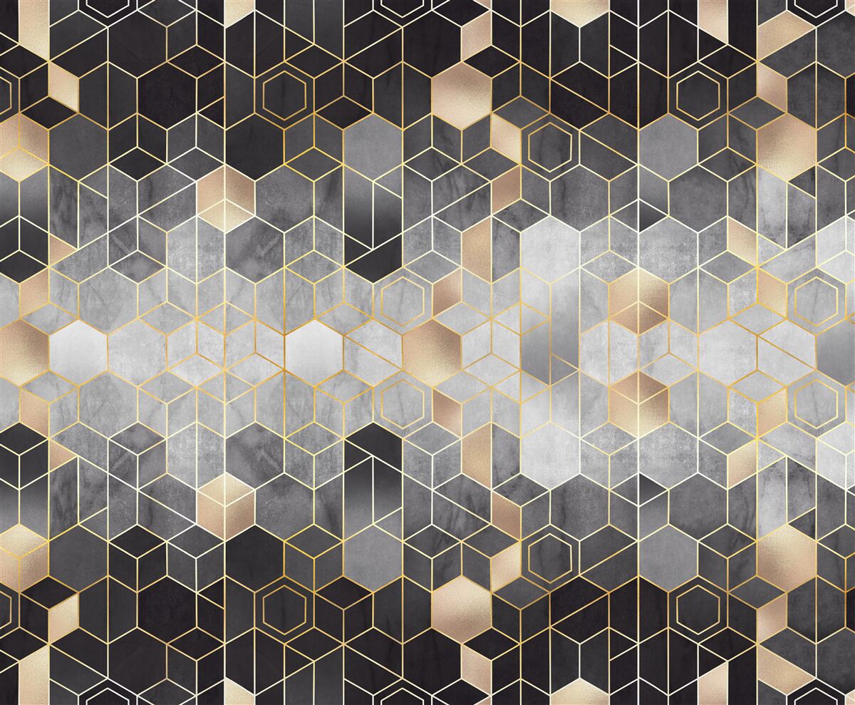 Fototapeta abstrakcyjny obraz zimowego lasu we mgle