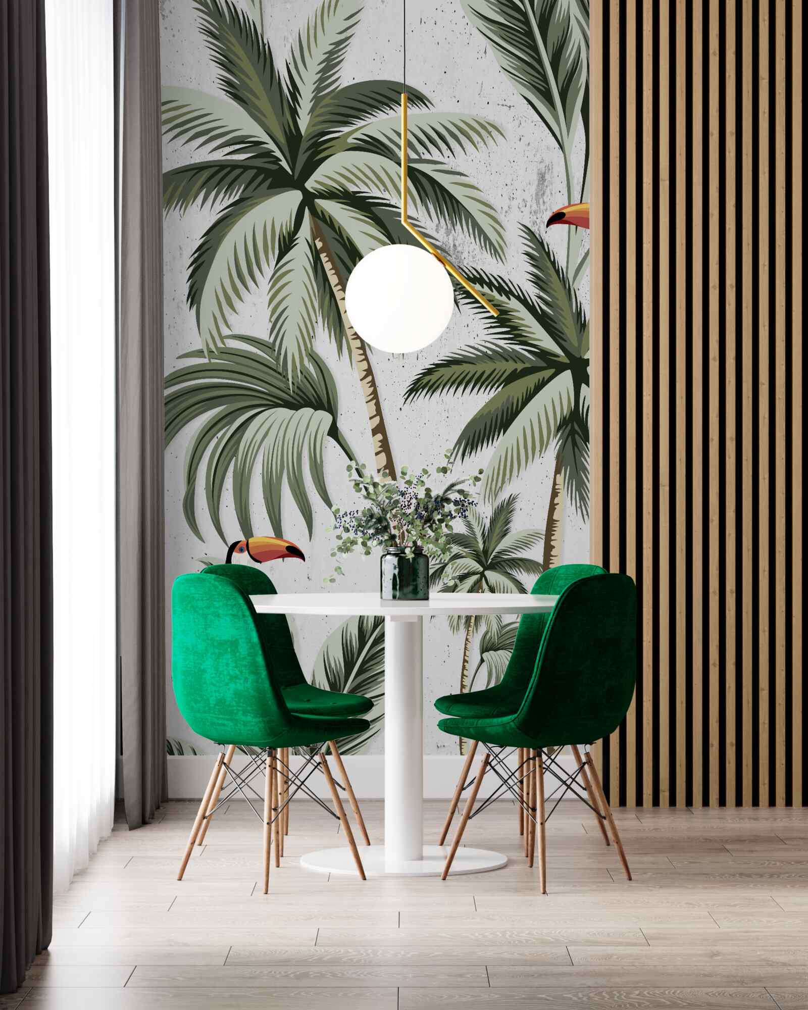 Fototapeta ptaki na drzewach