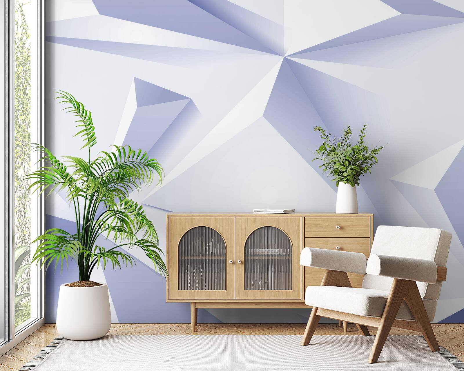 Fototapeta lekkie piramidy 3d