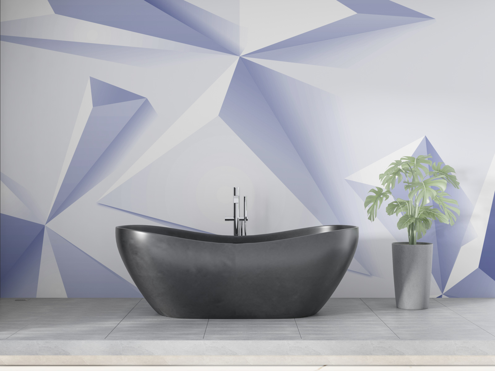 Fototapeta lekkie piramidy 3d