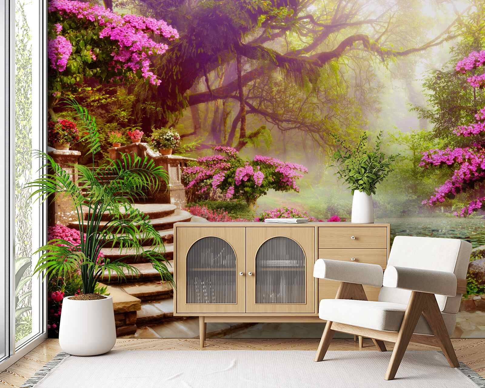 Fototapeta krajobraz z szumem