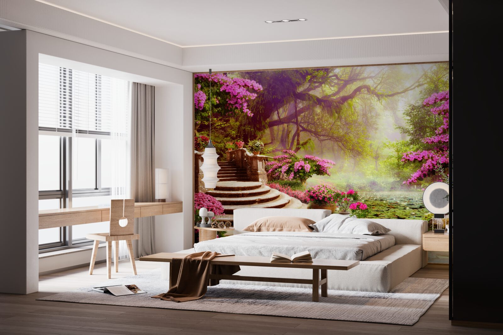 Fototapeta krajobraz z szumem