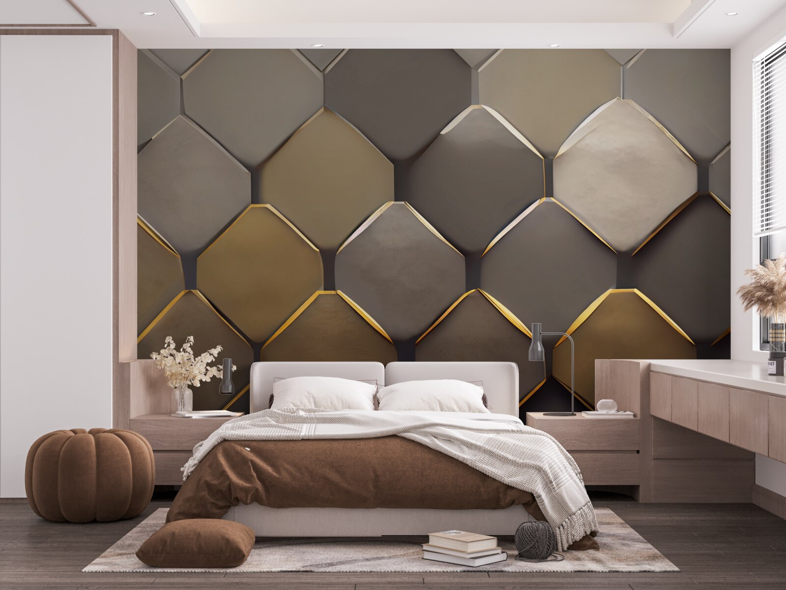 Fototapeta metalowe kwadraty