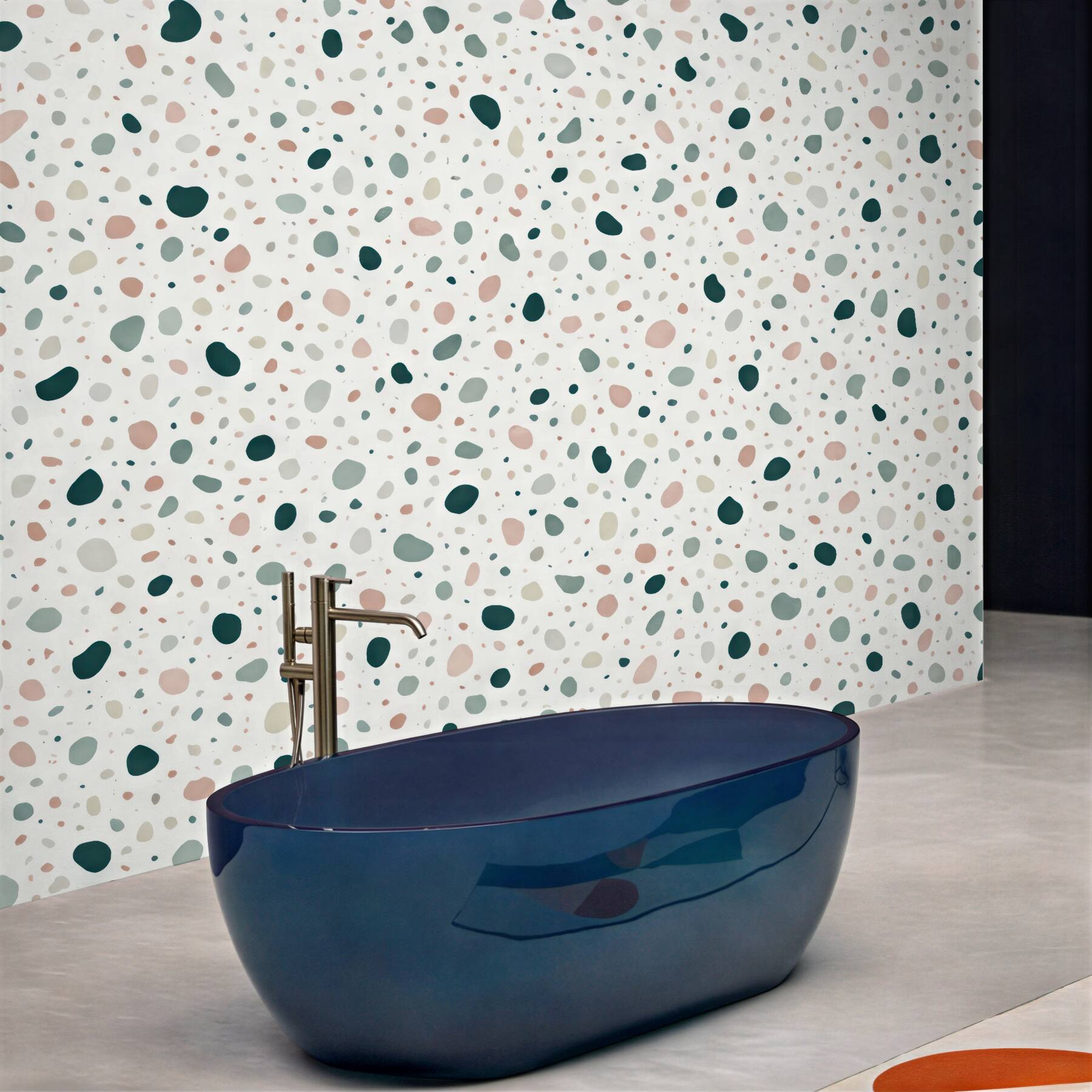 Fototapeta pastelowe terrazzo w subtelnym stylu