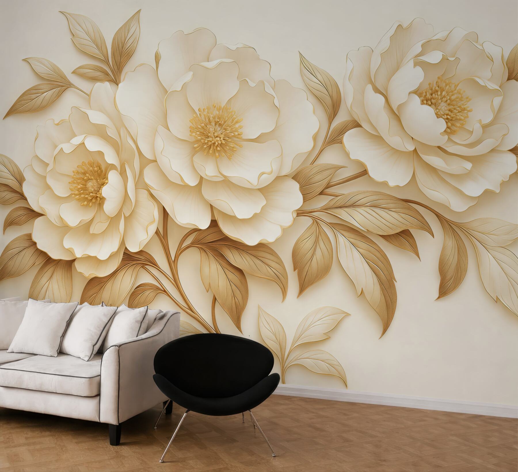 Fototapeta Rośliny z brązowymi liśćmi.