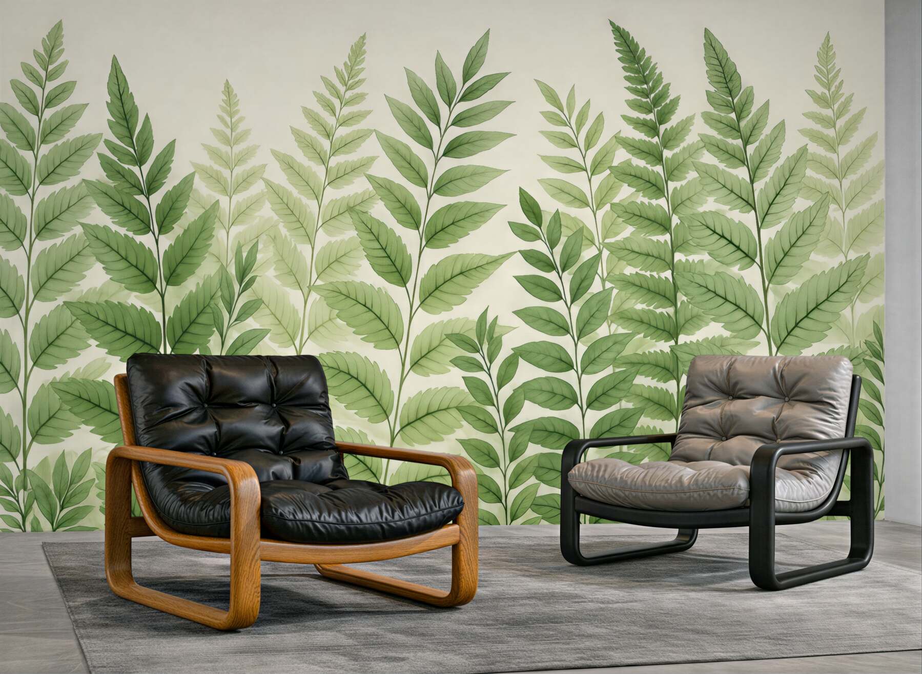 Fototapeta Liście szmaragdowej barwy.