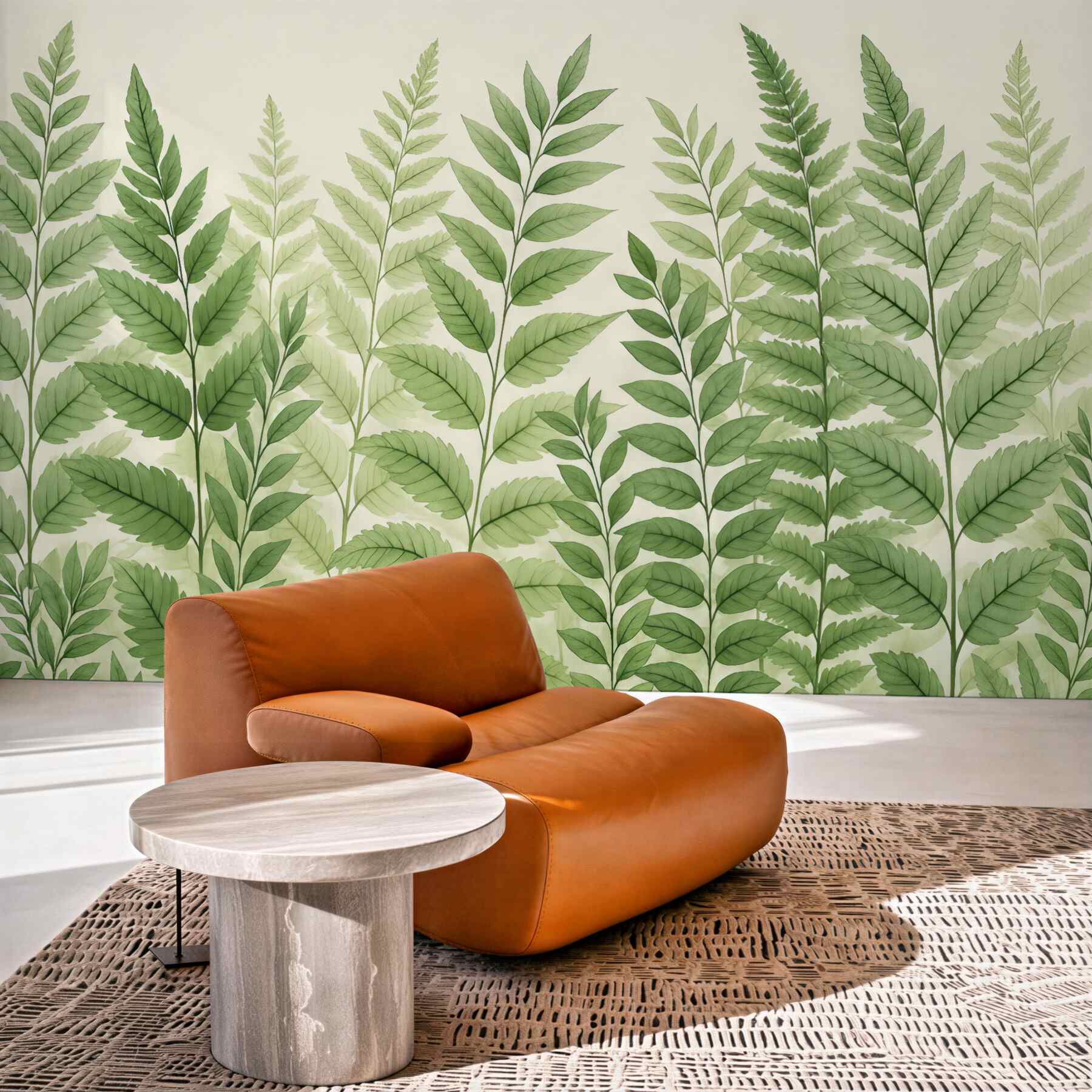 Fototapeta Liście szmaragdowej barwy.