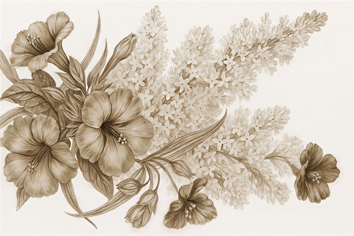 Fototapeta Wiązanka łąkowa.