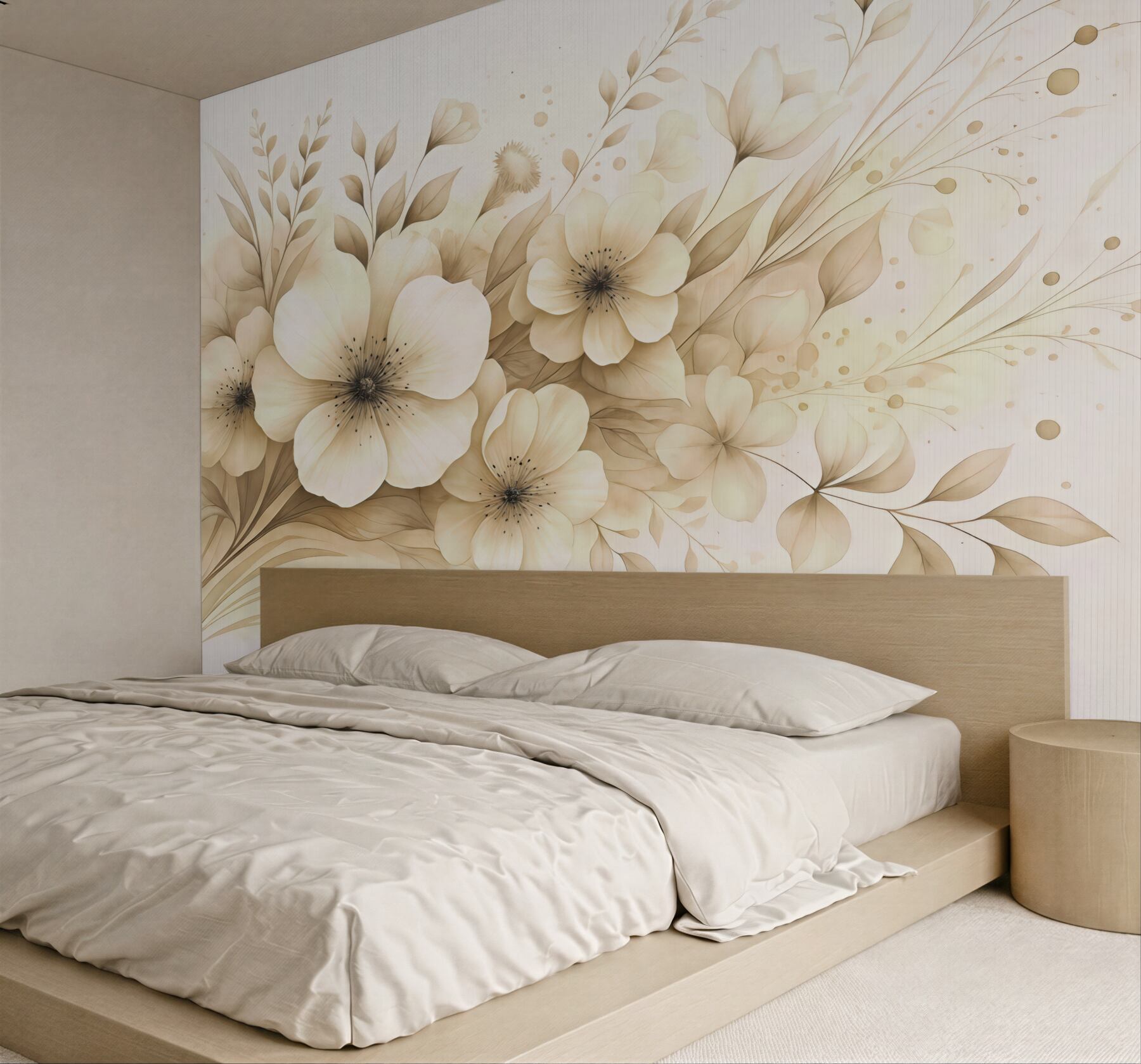 Fototapeta Malarstwo akwarelowe w formie bukietu.