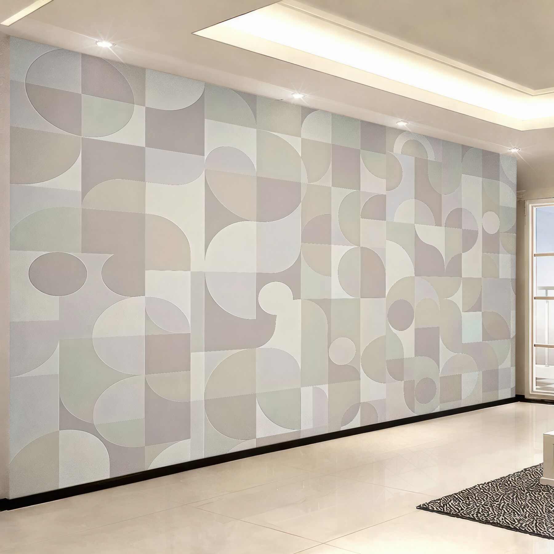 Fototapeta Modny nurt geometrii.