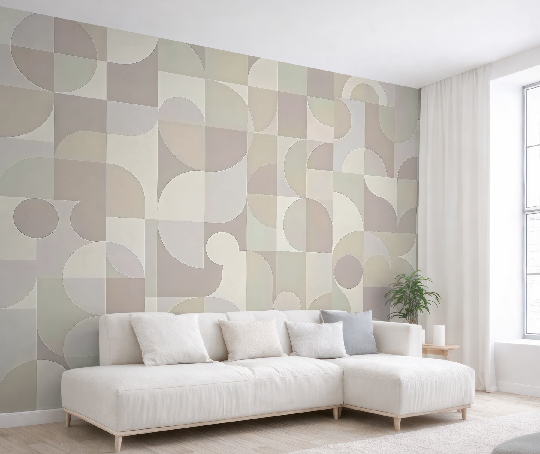 Fototapeta Modny nurt geometrii.