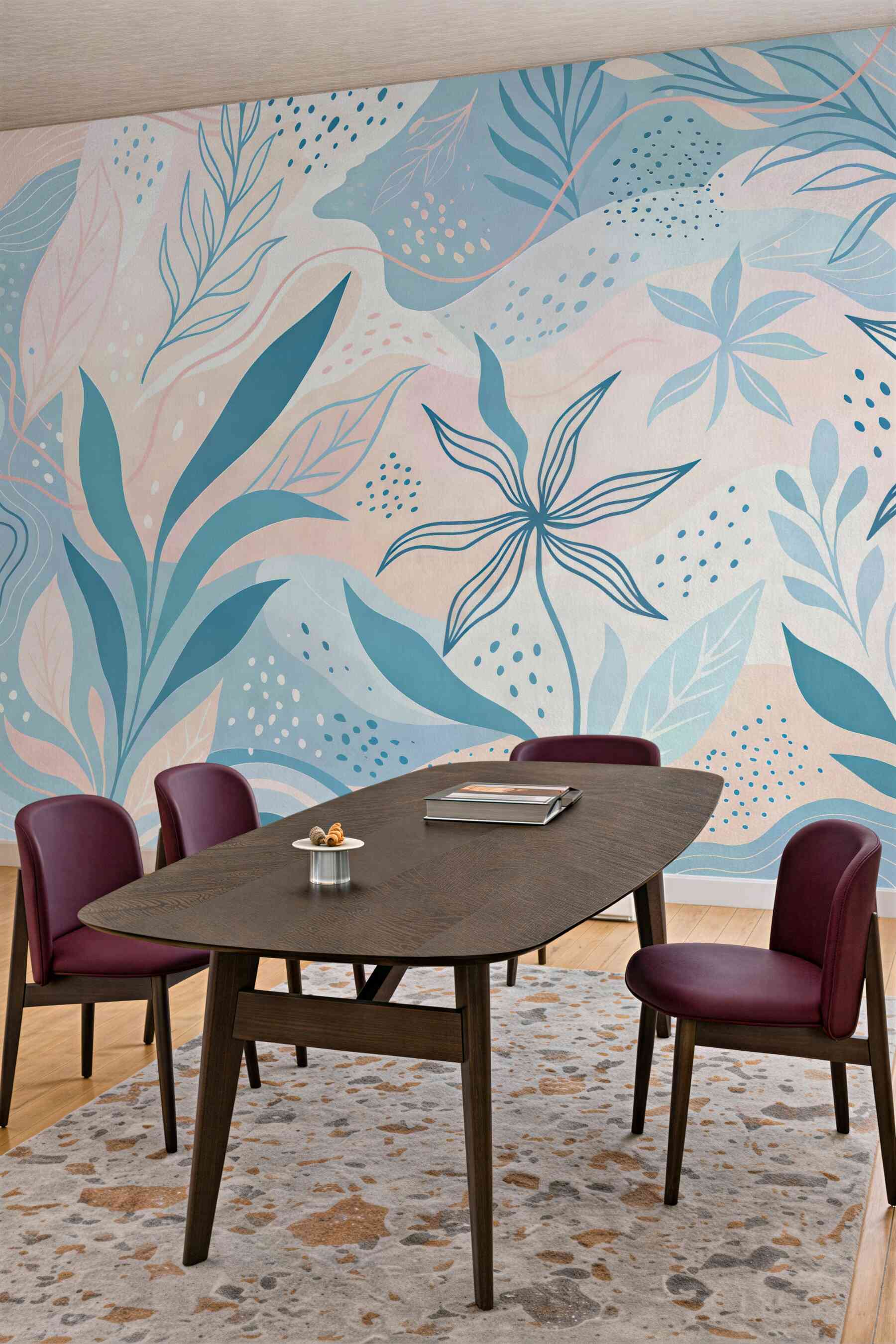 Fototapeta Abstrakcyjny wzór roślinny.