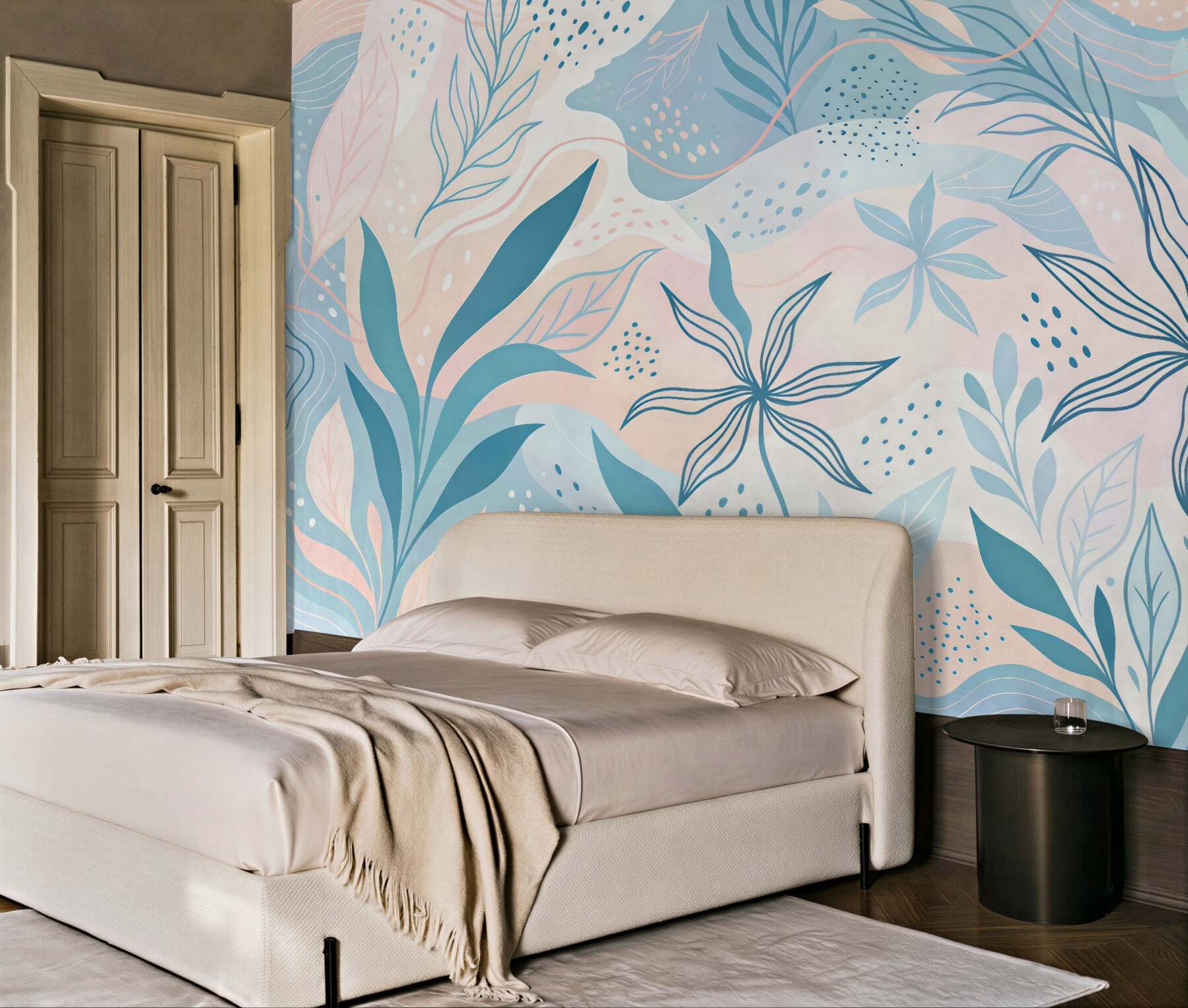 Fototapeta Abstrakcyjny wzór roślinny.