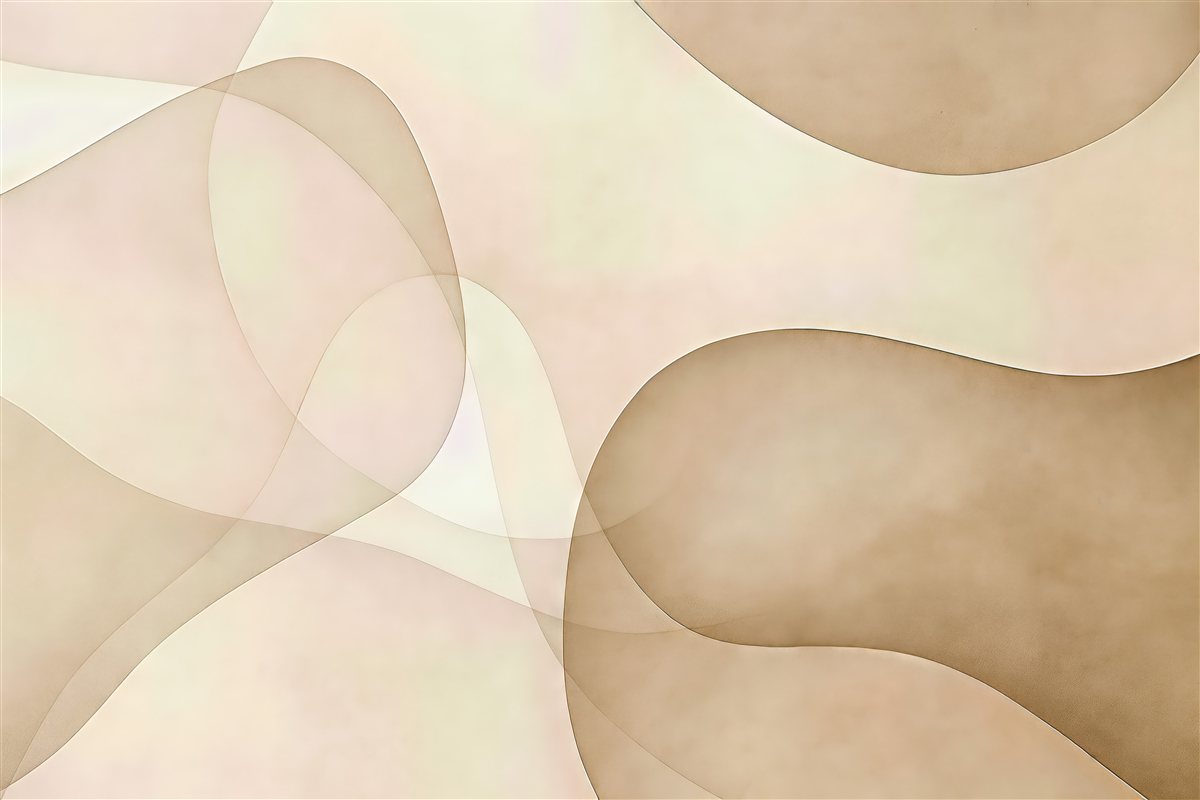 Fototapeta beżowa abstrakcja miękkich fal